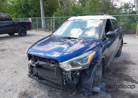 2019 Nissan Kicks Sr from USA, damaged, VIN 3N1CP5CU0KL498715
